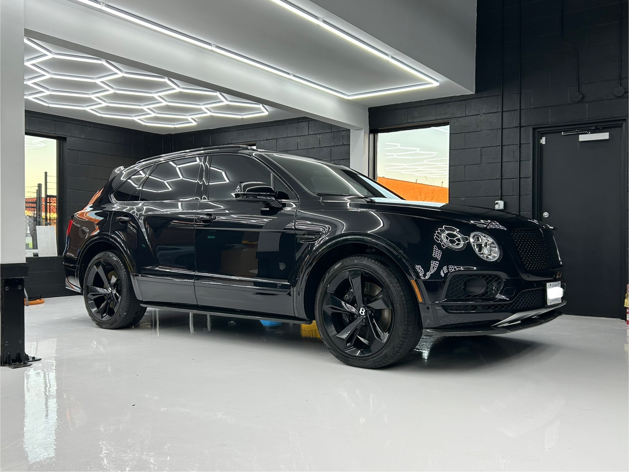 Black Bentley Bentayga